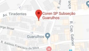 Mini mapa da subseção Guarulhos