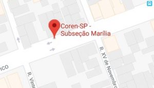 Mini mapa da subseção Marília