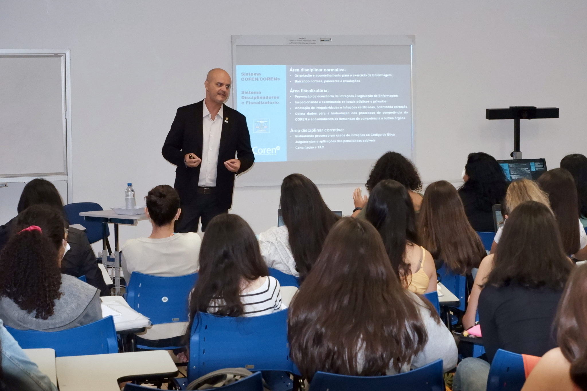 Coren SP faz palestra a alunos da graduação da Unicamp Coren SP