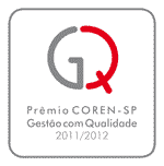 Selo do Prêmio COREN-SP Gestão com Qualidade 2011/2012 - Dimensão Hospitalar
