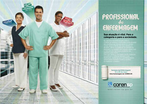 Veja o anúncio para a Semana da Enfermagem 2012