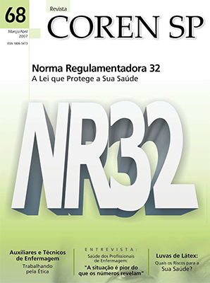 Imagem de Edição nº 68 - Norma regulamentadora 32