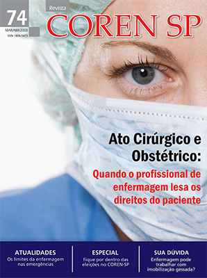 Imagem de Edição nº 74 - Ato cirúrgico e Obstétrico: Quando o profissional de enfermagem lesa os direitos dos pacientes